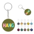 2" Full Color Round Clear Acrylic Keychain | https://www.bestnamebadges.com