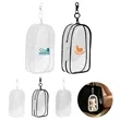 Small Clear Figure Display Bag Keychain Pouch | https://www.bestnamebadges.com