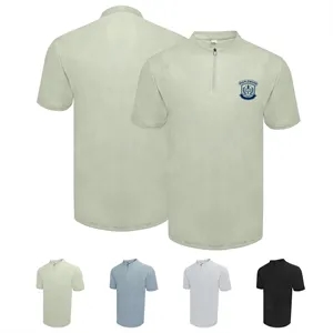 Men's Lightweight Quarter Zip Short Sleeve Cage Jacket