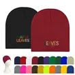 Acrylic Unisex Level Knit Beanie Cap | https://www.bestnamebadges.com