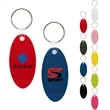 Retro Oval Hotel Key Tag Motel Keychain | https://www.bestnamebadges.com