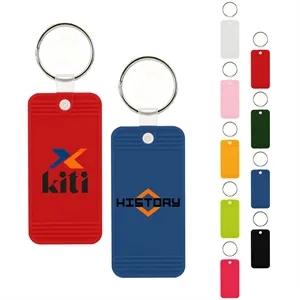 Rectangle Vintage Hotel Keychain Motel Key Tag