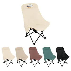 Adjustable High Back Folding Camping Chair W/ Carry Bag