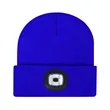 Custom Cuffed Knit Beanie With LED Light | https://www.bestnamebadges.com