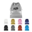 Large Non Woven Drawstring Shoe Bag W/ Clear Window | https://www.bestnamebadges.com