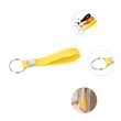 1/2"W Silicone Wristlet Keychain For Car Key | https://www.bestnamebadges.com