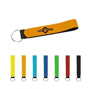 Floating Neoprene Wrist Strap Keychain