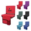 Folding Stadium Seat With Back Support For Bleachers | https://www.bestnamebadges.com
