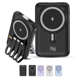 10000mAh Magnetic Wireless Power Bank with LED Display