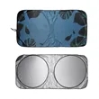 59" x 27.5"Full Color Polyester Car Windshield Sun Shade | https://www.bestnamebadges.com
