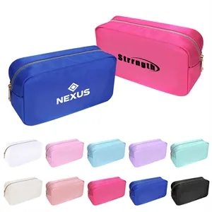Oxford Travel Makeup Bag Toiletry Pouch 10.2"x3.3"x5.5"