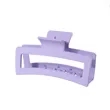 Large Rectangular Matte Shark Hair Claw Clip for Women | https://www.bestnamebadges.com