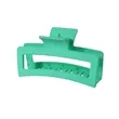 Large Rectangular Matte Shark Hair Claw Clip for Women | https://www.bestnamebadges.com