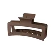 Large Rectangular Matte Shark Hair Claw Clip for Women | https://www.bestnamebadges.com