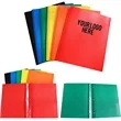 2 Pockets Plastic File Folders for Documents School Supplies | https://www.bestnamebadges.com