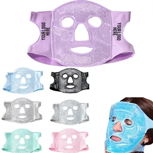 Cooling Reusable Protective Ice Face Mask For Stress Relief