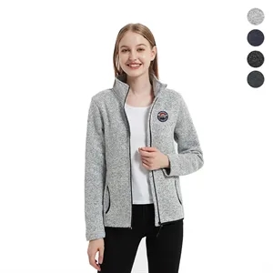 Women's Full-Zip Sweater Fleece Jacket