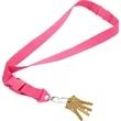 Monochrome Hang In There Lanyard | https://www.bestnamebadges.com