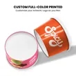 Custom Printed Paper Ice Cream Cups | https://www.bestnamebadges.com