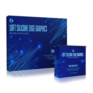 Silicone Edge Graphics (SEG) Pop-Up Display Booth