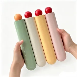 Dopamine-Style Portable Cutlery Set with Storage Case