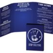 Awareness Tek Booklet with Credit Card Mints | https://www.bestnamebadges.com