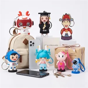 PVC Cartoon Keychain Pendant