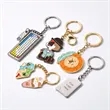 Custom Metal Geometric Keychain | https://www.bestnamebadges.com
