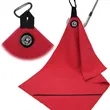 Magnetic Golf Waffle Microfiber Towel | https://www.bestnamebadges.com