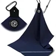 Magnetic Golf Waffle Microfiber Towel | https://www.bestnamebadges.com
