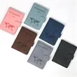 Multi-Functional PU Leather Passport Holder | https://www.bestnamebadges.com