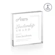 Laval Award - Clear | https://www.bestnamebadges.com