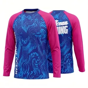Unisex Sunproof Long Sleeve Fishing T Shirt 200GSM