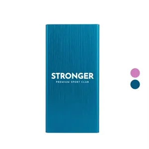 2600mAh Anodized Aluminum Flat Power Bank