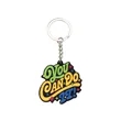 Custom Shape 3D Rubber PVC Keychain | https://www.bestnamebadges.com