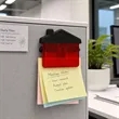 Multipurpose House Shape Magnetic Chip Clips | https://www.bestnamebadges.com