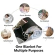 50" x 60" Custom Printed Fleece Throw Blanket | https://www.bestnamebadges.com