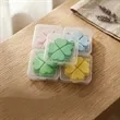 FourLeaf Clover Fidget Keychain with LED Light  | https://www.bestnamebadges.com