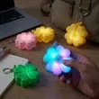 FourLeaf Clover Fidget Keychain with LED Light  | https://www.bestnamebadges.com