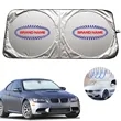 Car Windshield Sun Shade UV Heat Protection Portable | https://www.bestnamebadges.com