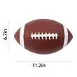American Football Size 9 | https://www.bestnamebadges.com