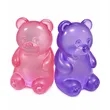 Clear Squishy Bear Toy Squeeze TPR Stress Ball | https://www.bestnamebadges.com