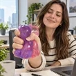 Clear Squishy Bear Toy Squeeze TPR Stress Ball | https://www.bestnamebadges.com