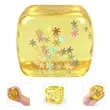 2.2" Snowflake Ice Cube Squishy Fidget Toy Stress Relief | https://www.bestnamebadges.com