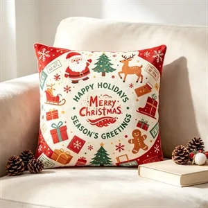 17" Full Color Soft Dutch Velvet Pillowcase & Pillow