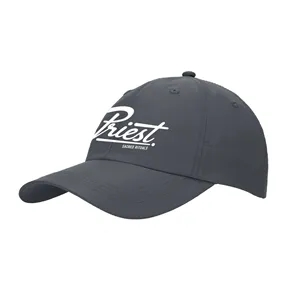 6 Panel Nylon Quick Dry Unstructured Baseball Cap