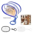 Eva Mini Clear Pouch Bag Charm | https://www.bestnamebadges.com