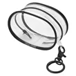Eva Mini Clear Pouch Bag Charm | https://www.bestnamebadges.com