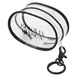 Eva Mini Clear Pouch Bag Charm | https://www.bestnamebadges.com