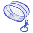 Eva Mini Clear Pouch Bag Charm | https://www.bestnamebadges.com